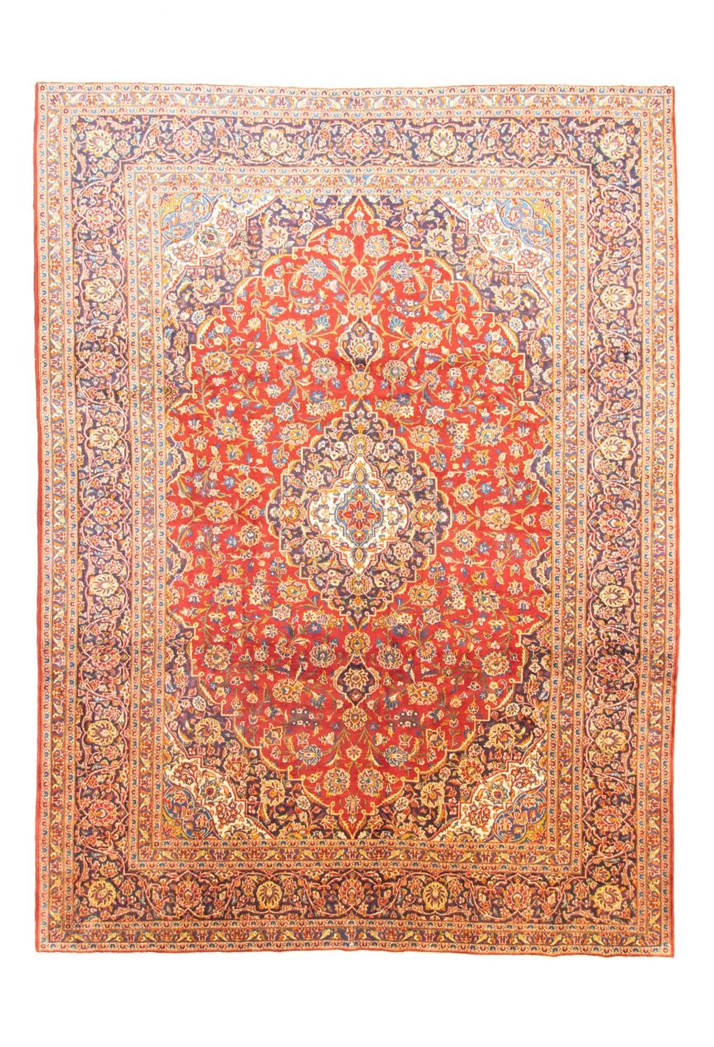 Persiska mattor - Keshan - 406 x 307 cm - orange