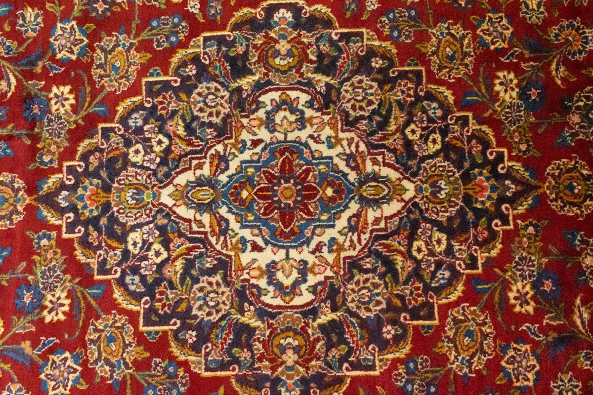 Persiska mattor - Keshan - 406 x 307 cm - orange