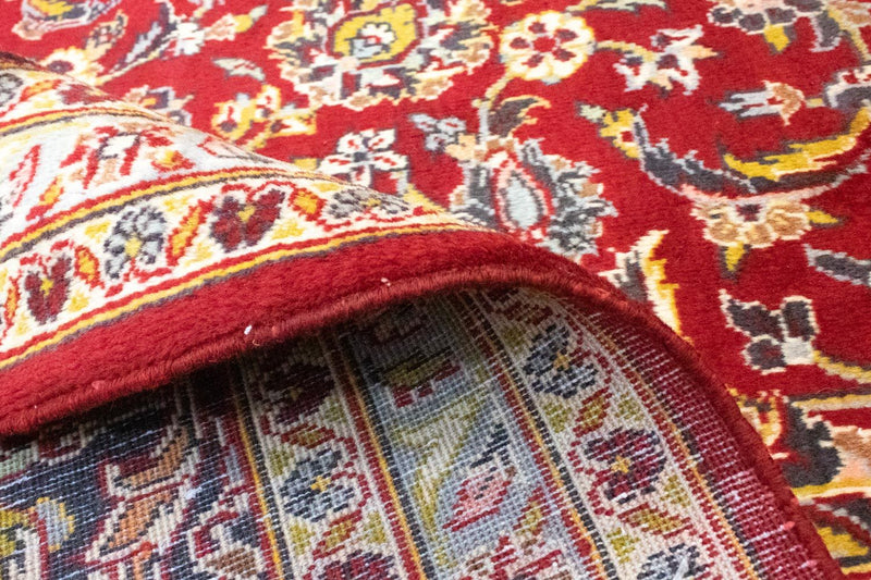 Persiska mattor - Keshan - 412 x 300 cm - röd