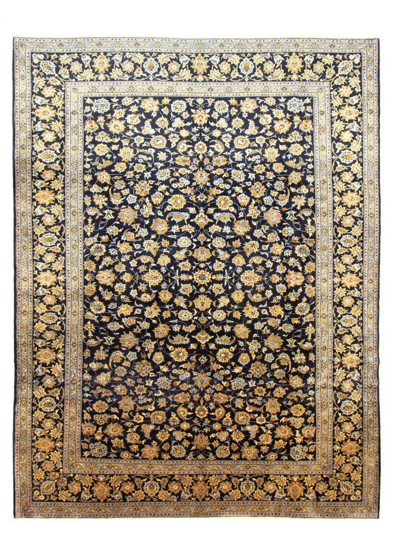 Persiska mattor - Keshan - 410 x 311 cm - blå