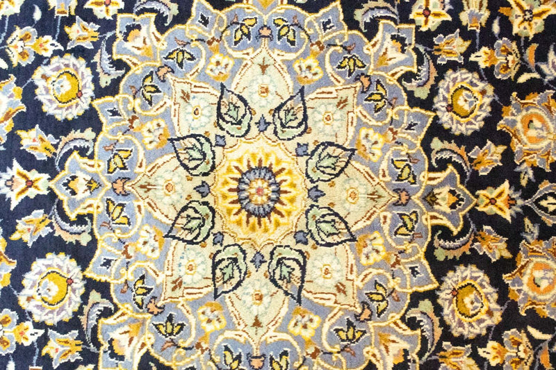 Persiska mattor - Keshan - 431 x 308 cm - blå