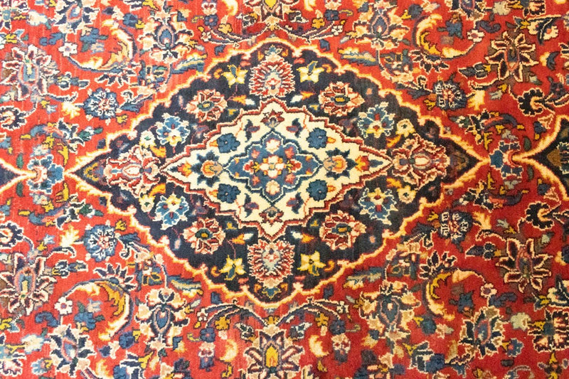 Persiska mattor - Keshan - 284 x 198 cm - orange