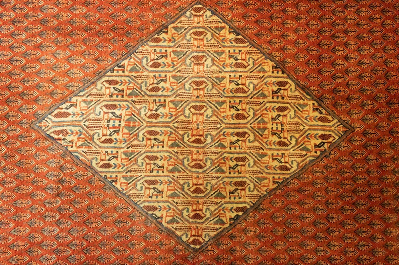 Persisk matta - Mir - 300 x 206 cm - orange