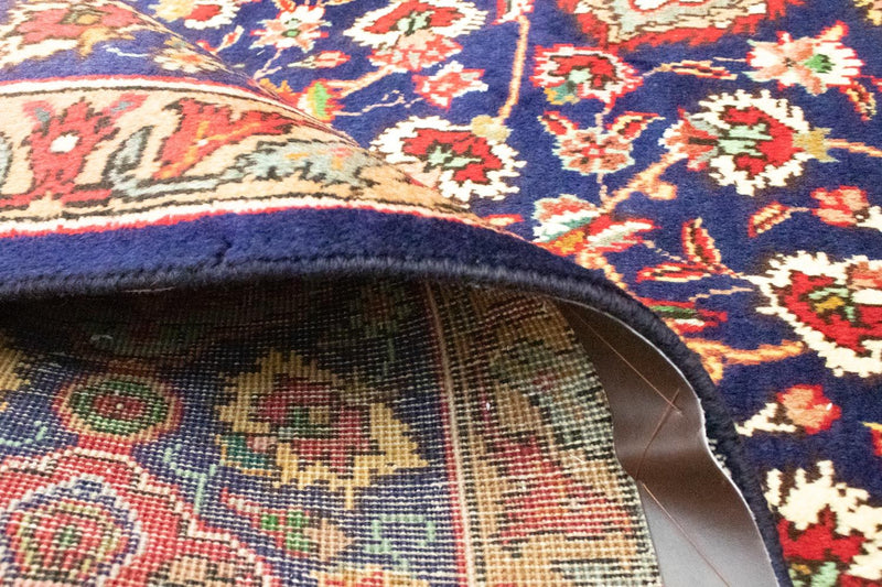 Persisk matta - Tabriz - 392 x 305 cm - blå