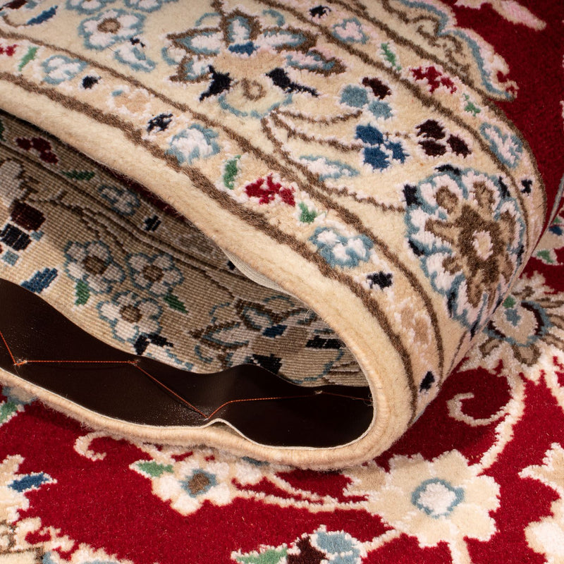 Persisk matta - Nain - Royal - 148 x 96 cm - mörkröd