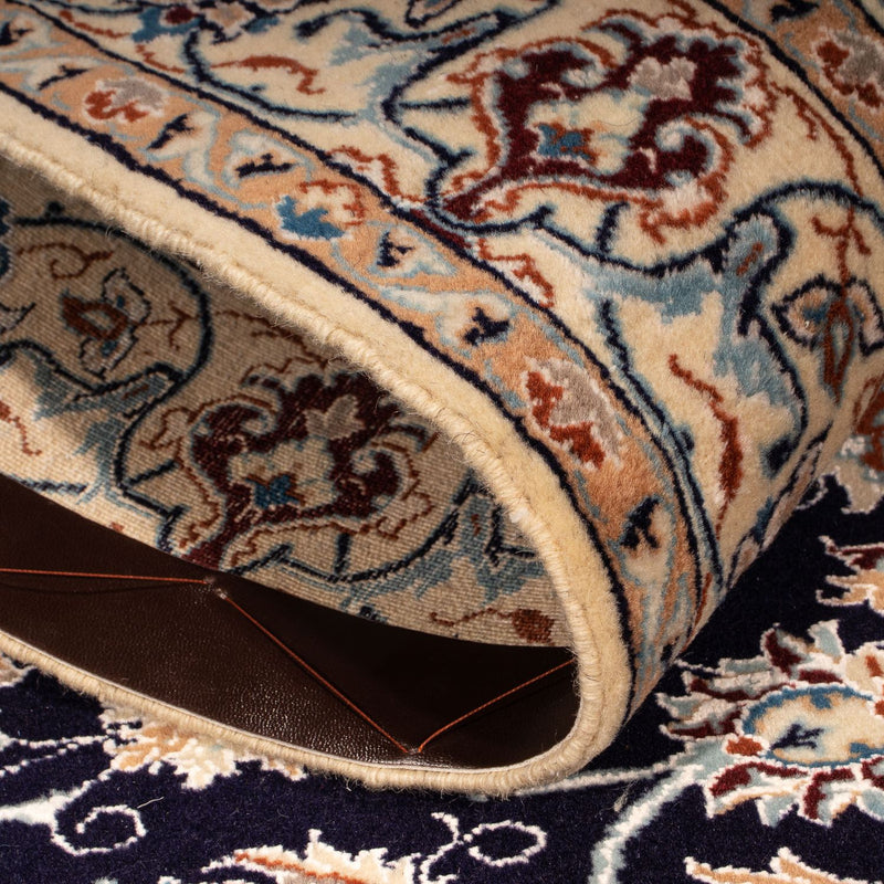 Persisk matta - Nain - Premium - 142 x 97 cm - mörkblå