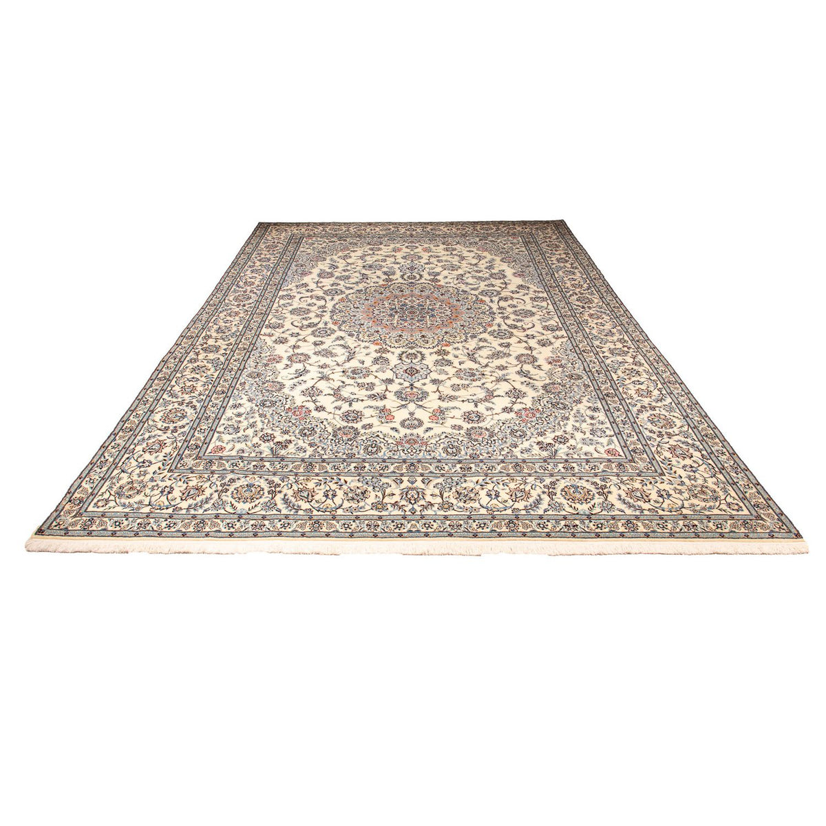 Persisk matta - Nain - Premium - 398 x 257 cm - beige
