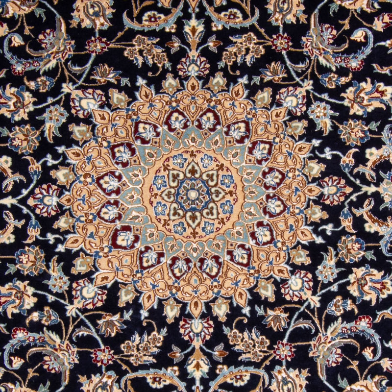 Persisk matta - Nain - Premium - 205 x 128 cm - mörkblå