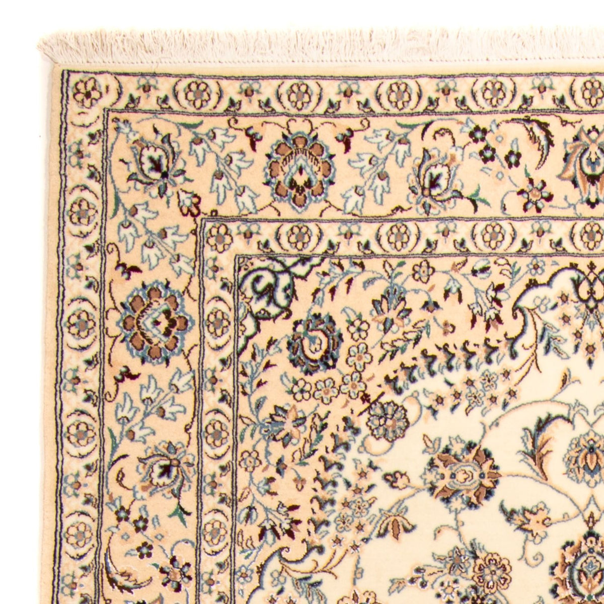 Persisk matta - Nain - Royal - 253 x 148 cm - beige