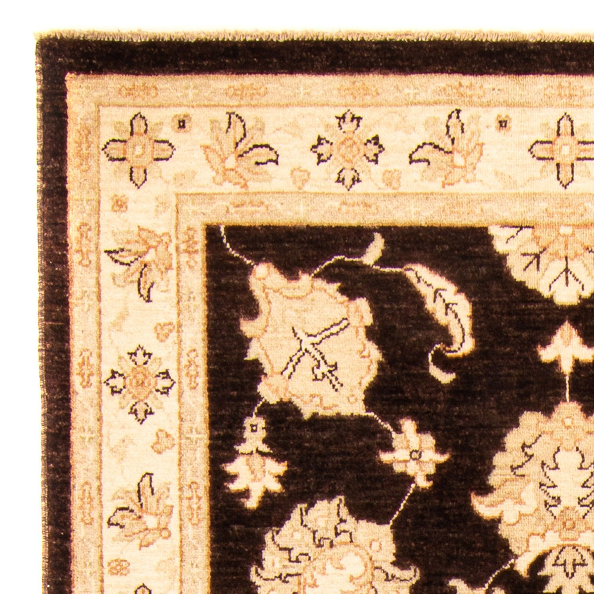 Ziegler Carpet - 200 x 123 cm - mörkbrun