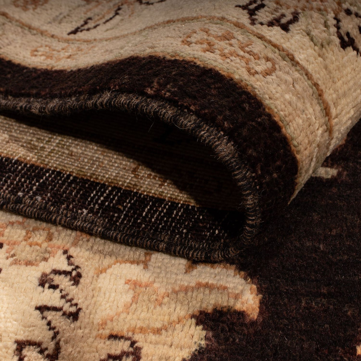 Ziegler Carpet - 200 x 123 cm - mörkbrun