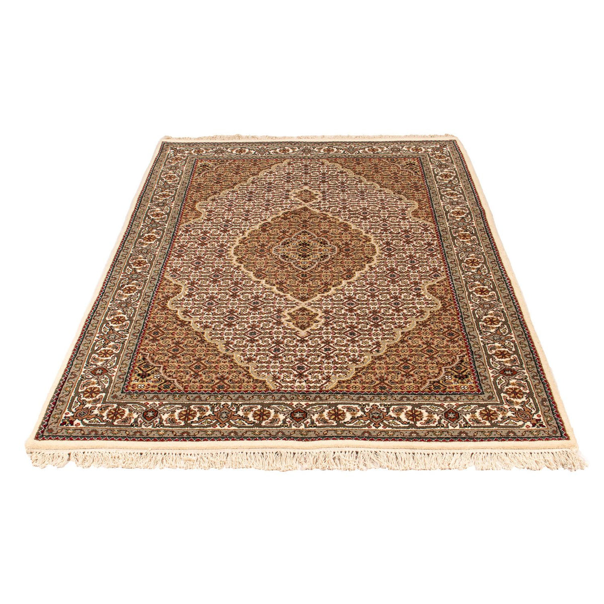 Persisk matta - Tabriz - 193 x 123 cm - beige