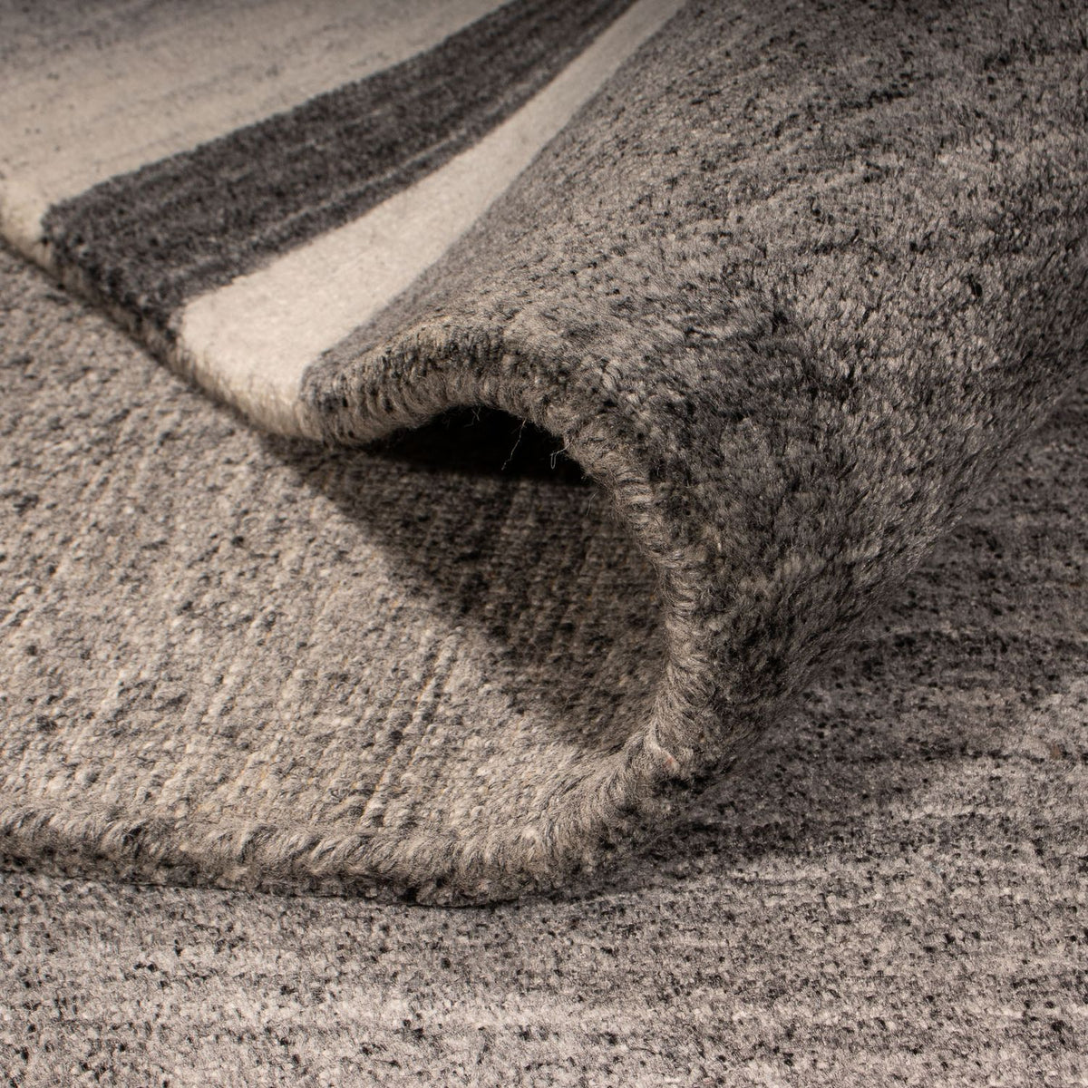 Gabbeh-matta - Softy - 244 x 174 cm - grått