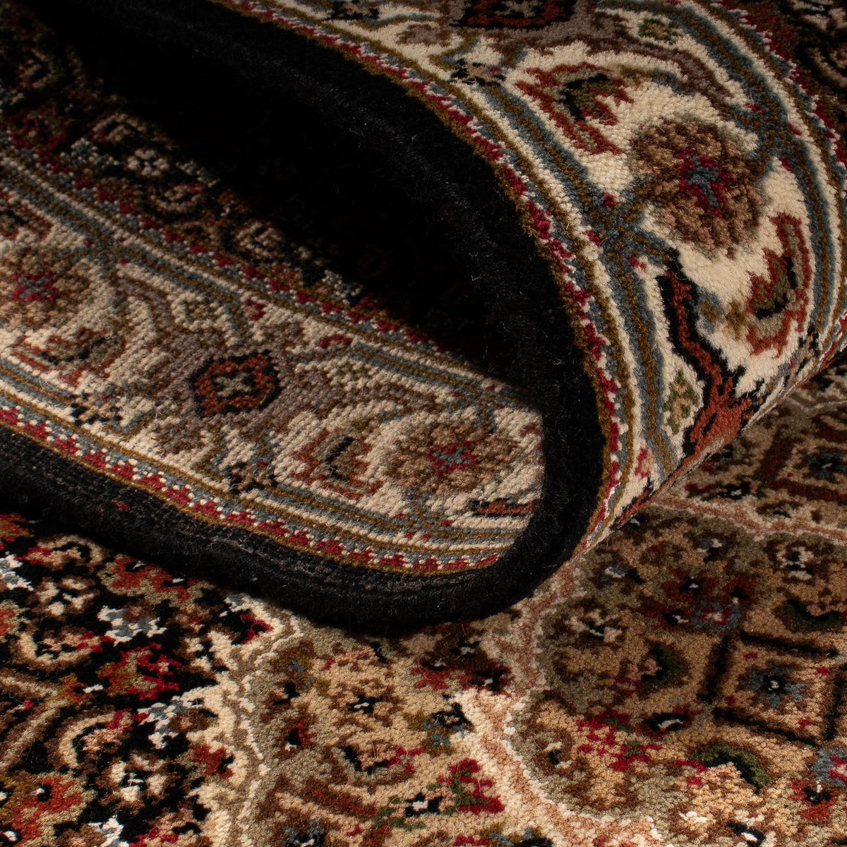 Runner Persisk matta - Tabriz - 353 x 79 cm - mörkblå