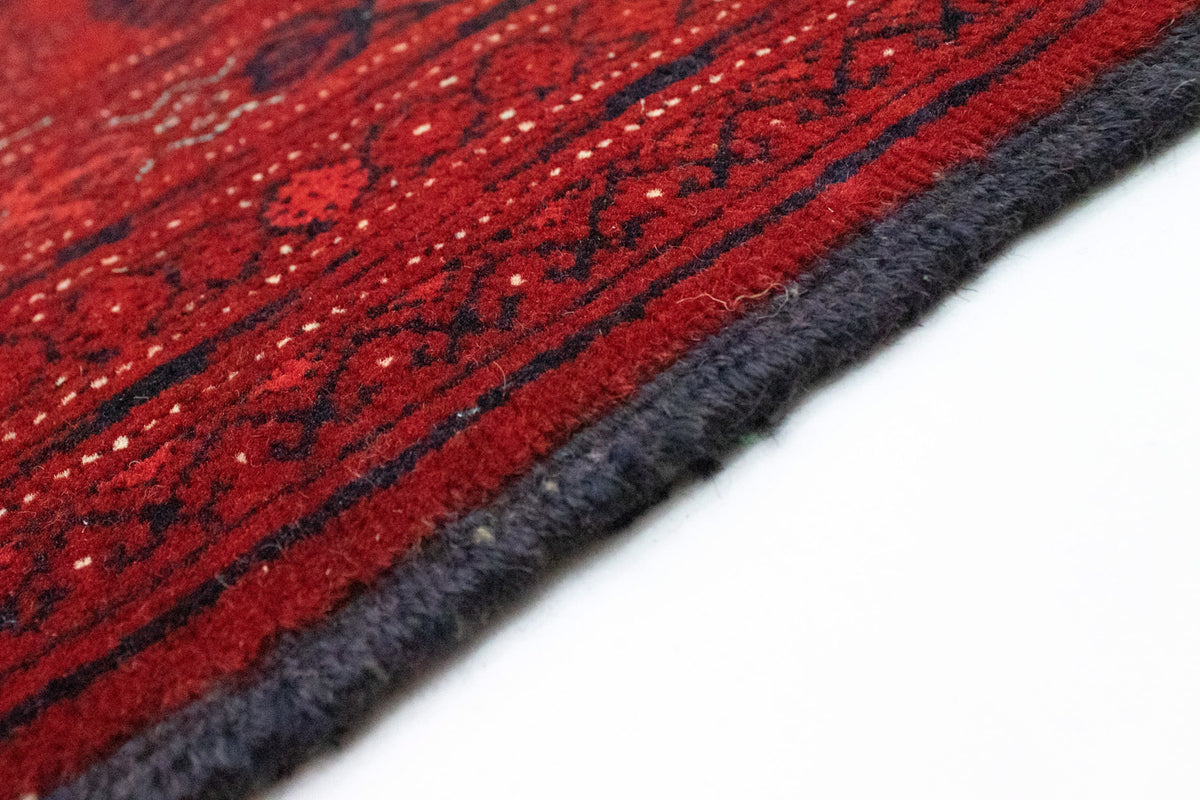 Afghansk matta - Bukhara - 390 x 292 cm - mörkröd