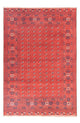 Afghansk matta - Bukhara - 292 x 196 cm - mörkröd