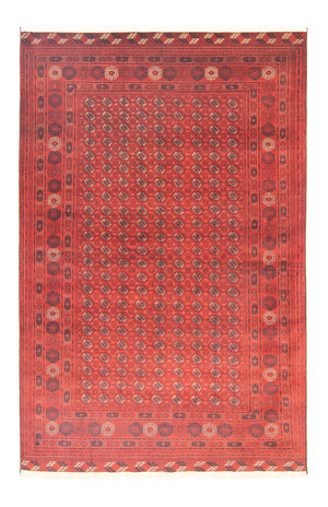 Afghansk matta - Bukhara - 295 x 192 cm - mörkbrun