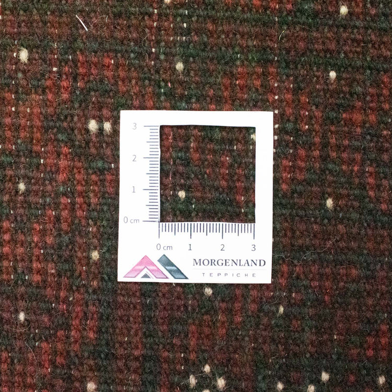 Runner Afghansk matta - Filpa - 200 x 100 cm - röd