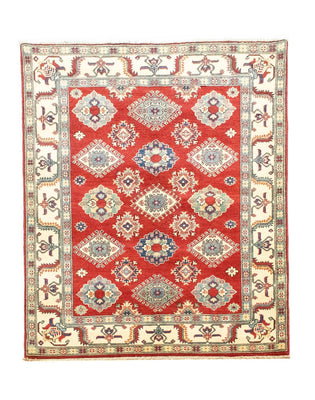 Ziegler Carpet - Kazak - 199 x 146 cm - mörkröd