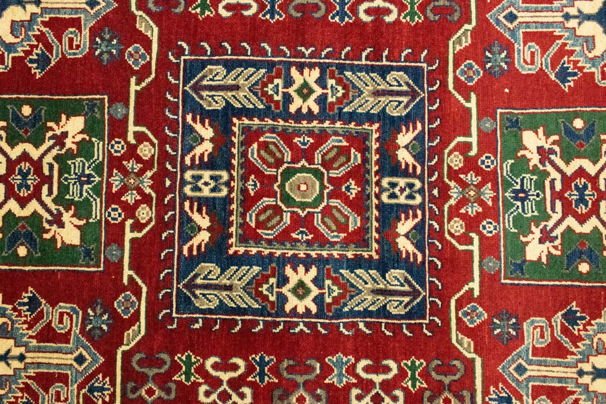 Ziegler Carpet - Kazak - 212 x 146 cm - mörkröd