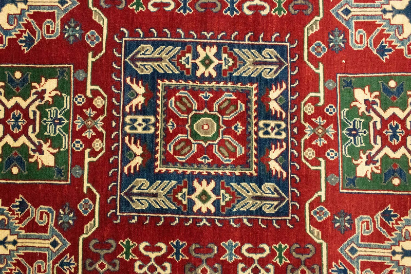 Ziegler Carpet - Kazak - 212 x 146 cm - mörkröd