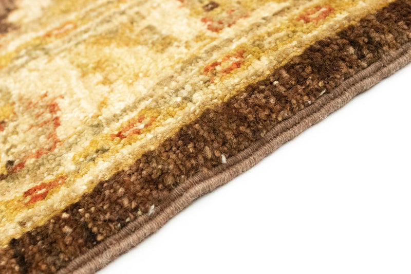 Runner Ziegler Carpet - 385 x 90 cm - mörkbrun