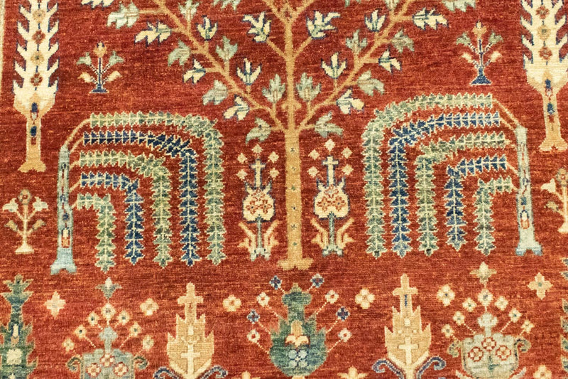 Ziegler Carpet - 184 x 147 cm - röd