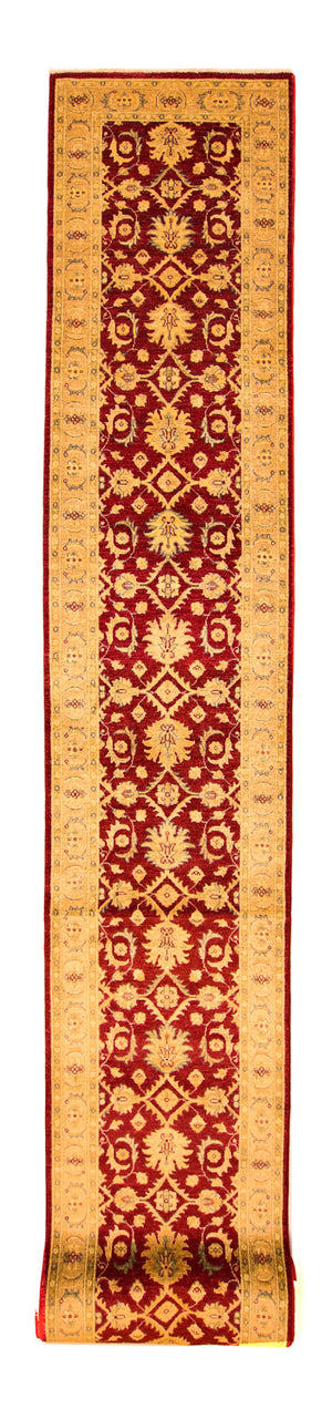 Runner Ziegler Carpet - 588 x 84 cm - röd