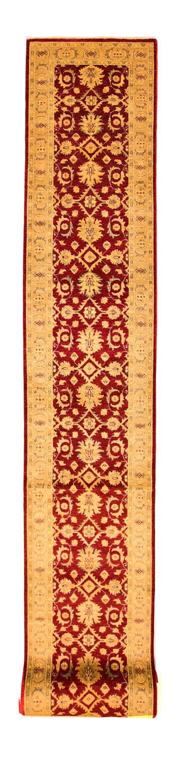 Runner Ziegler Carpet - 588 x 84 cm - röd