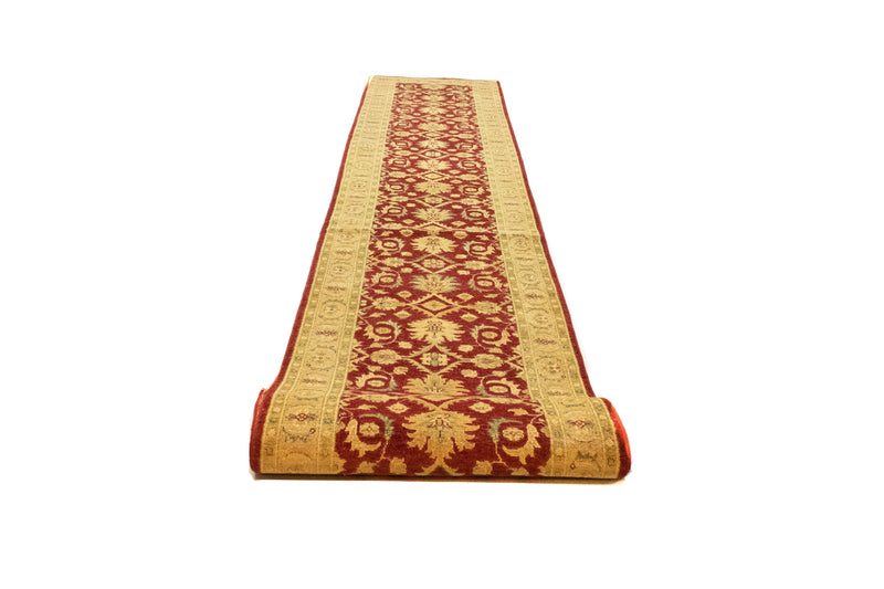 Runner Ziegler Carpet - 588 x 84 cm - röd