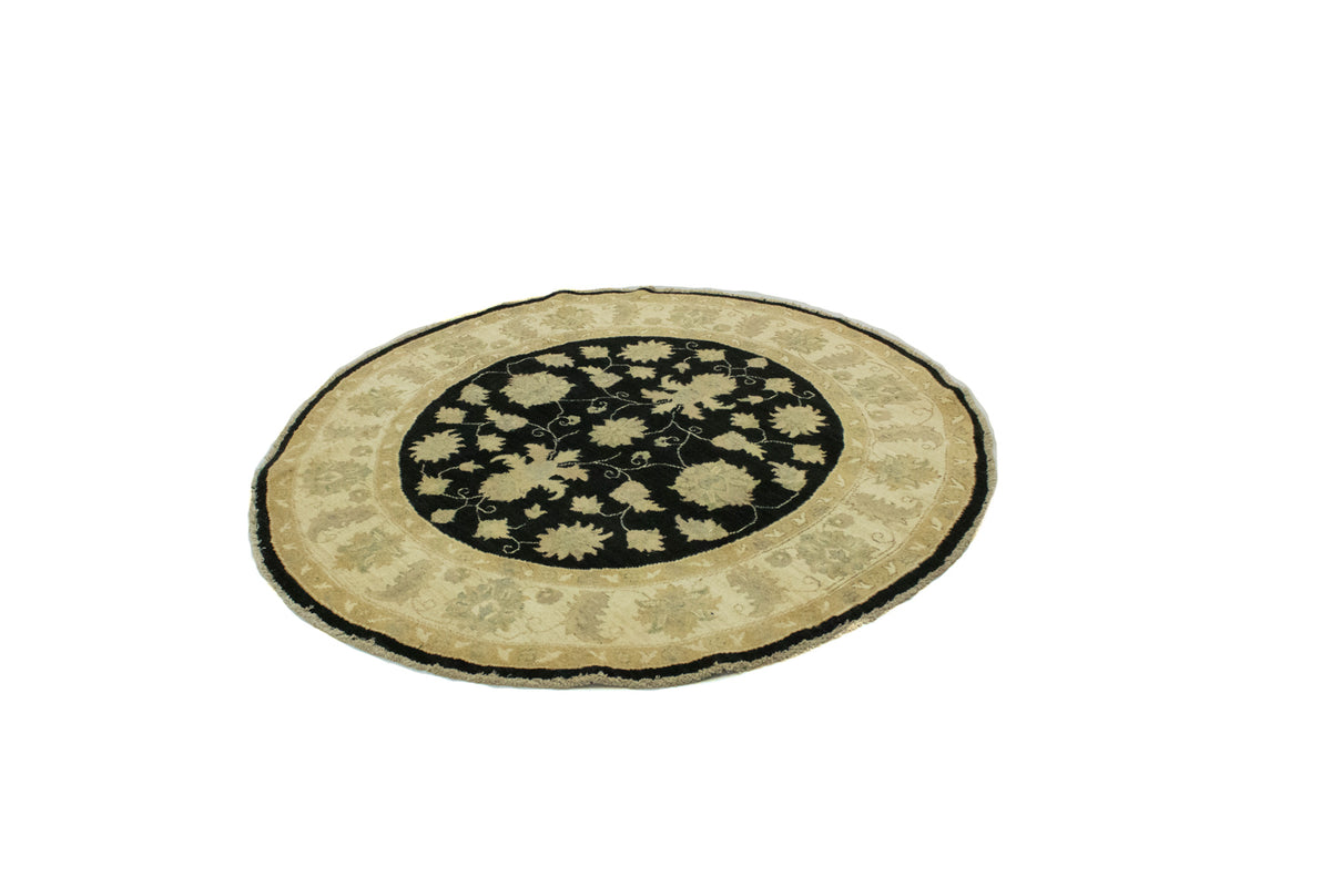 Ziegler Carpet runt  - 151 x 149 cm - svart