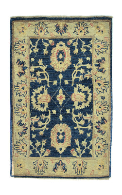 Ziegler Carpet - 96 x 62 cm - mörkblå