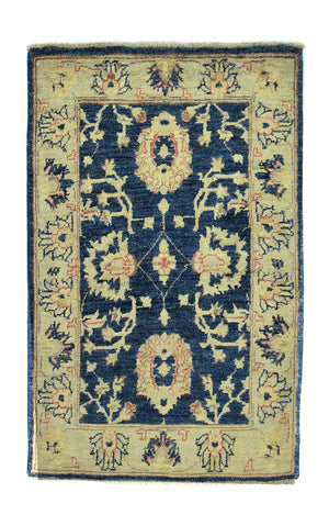 Ziegler Carpet - 96 x 62 cm - mörkblå