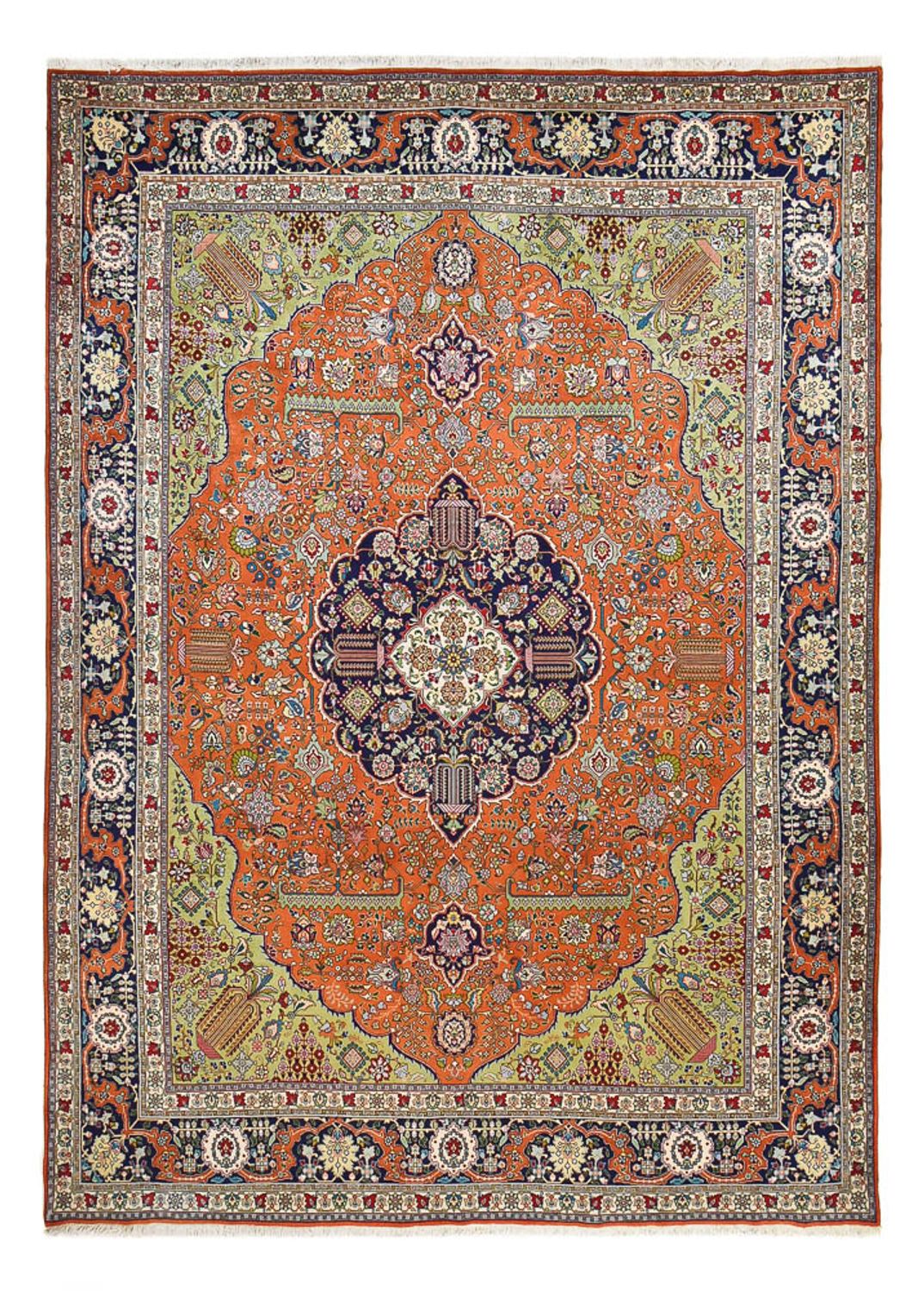 Persisk matta - Tabriz - Royal - 408 x 293 cm - orange