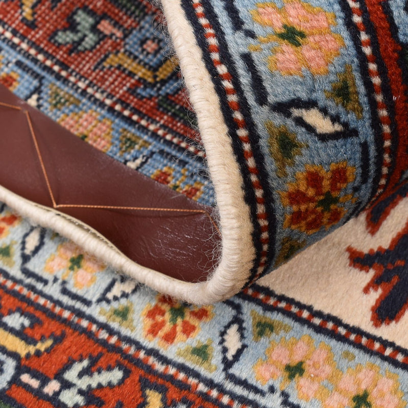 Persisk matta - Nomadic kvadrat  - 105 x 100 cm - grädde