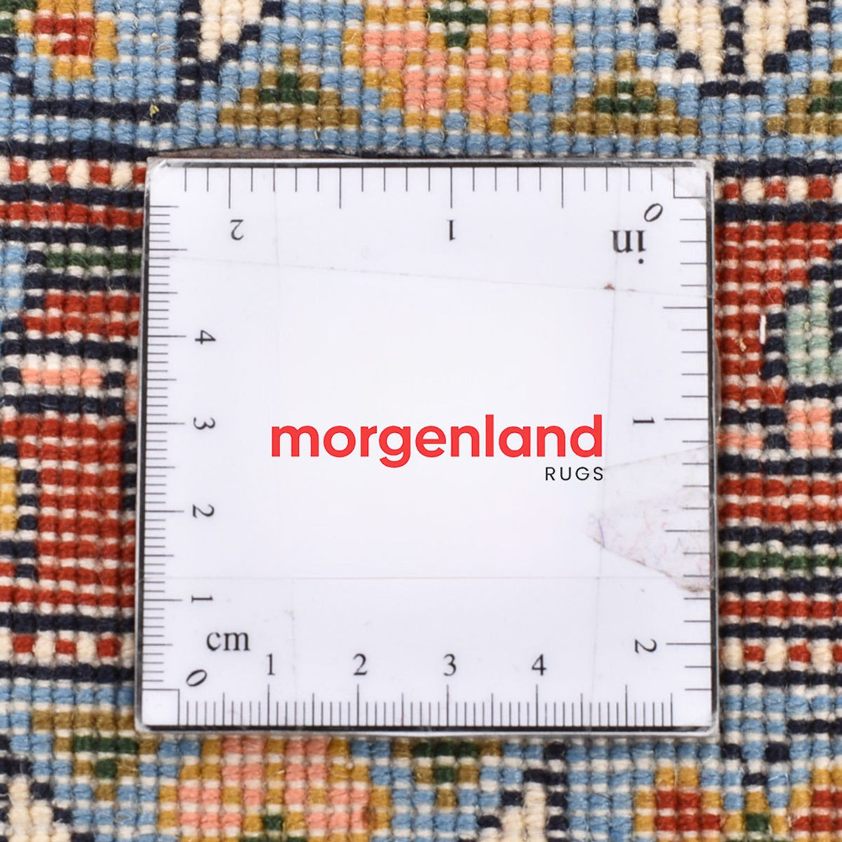 Persisk matta - Nomadic kvadrat  - 105 x 100 cm - grädde