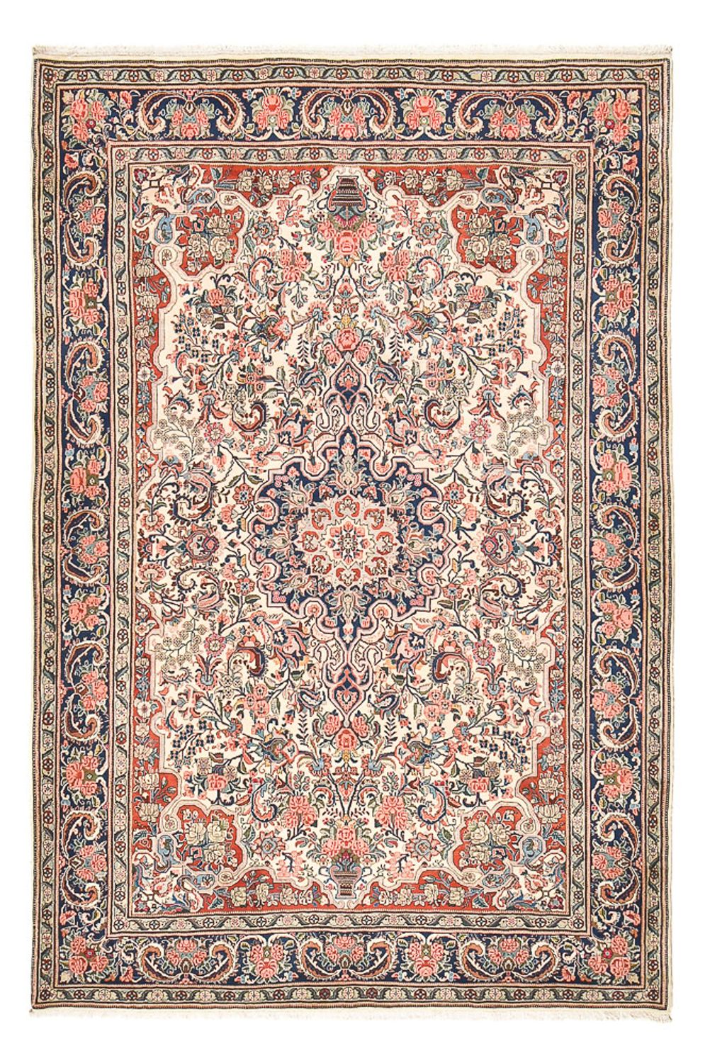 Persisk matta - Bijar - 307 x 205 cm - ljusbeige