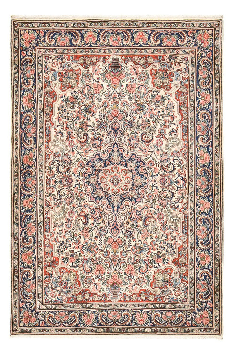 Persisk matta - Bijar - 307 x 205 cm - ljusbeige