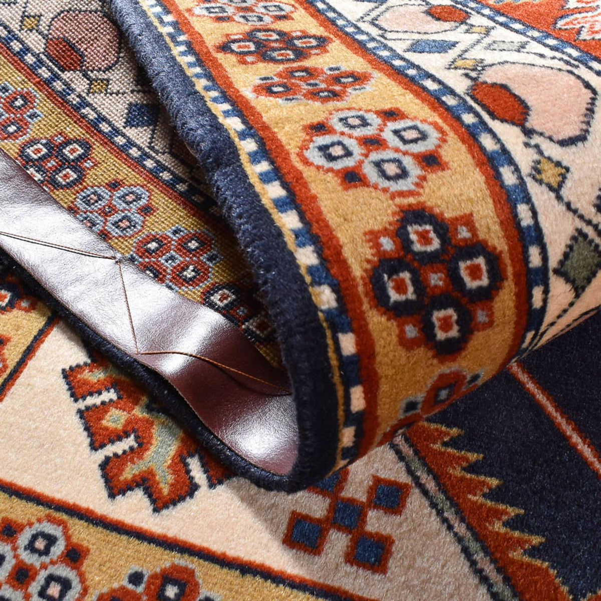 Persisk matta - Nomadic - 197 x 136 cm - mörkblå