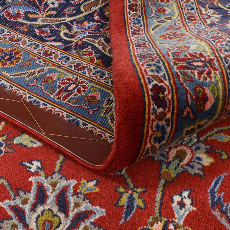 Persiska mattor - Keshan - 392 x 295 cm - röd