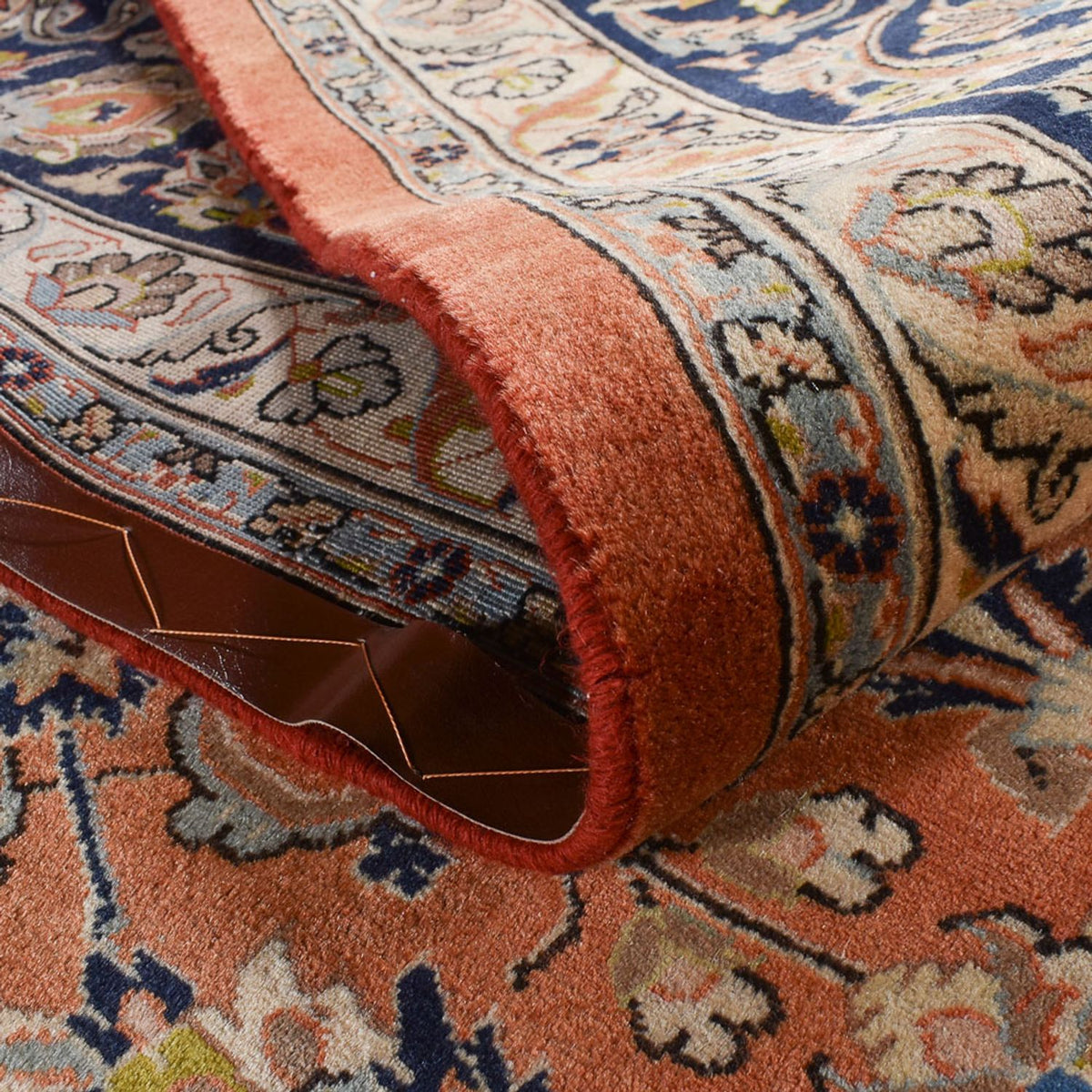 Persisk matta - Classic - Kungliga kvadrat  - 381 x 381 cm - terrakotta