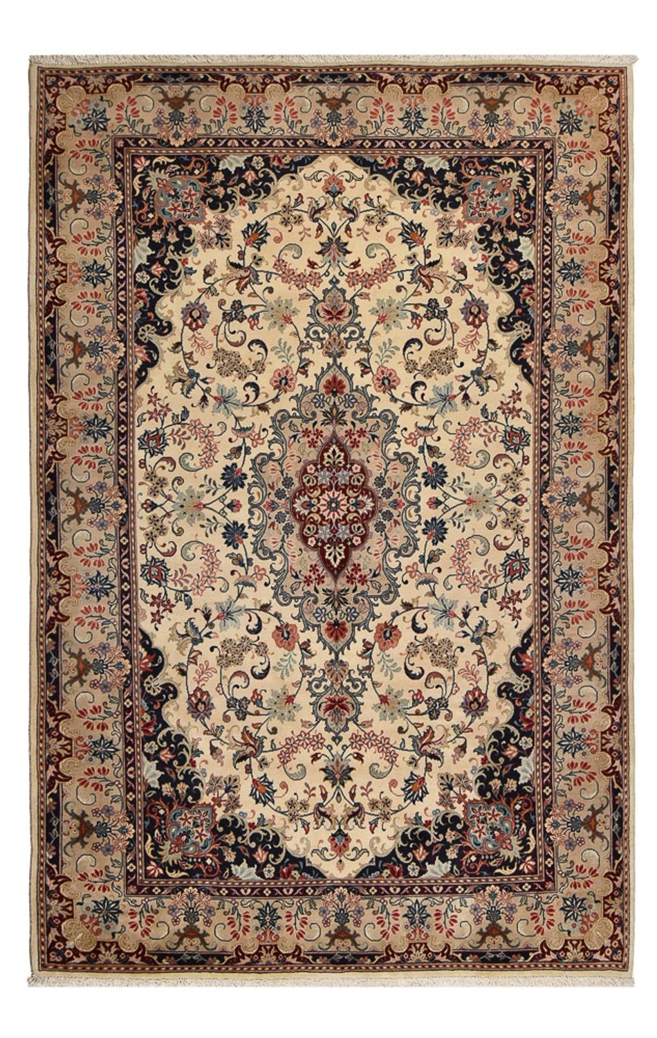 Persiska mattor - Keshan - 302 x 197 cm - beige