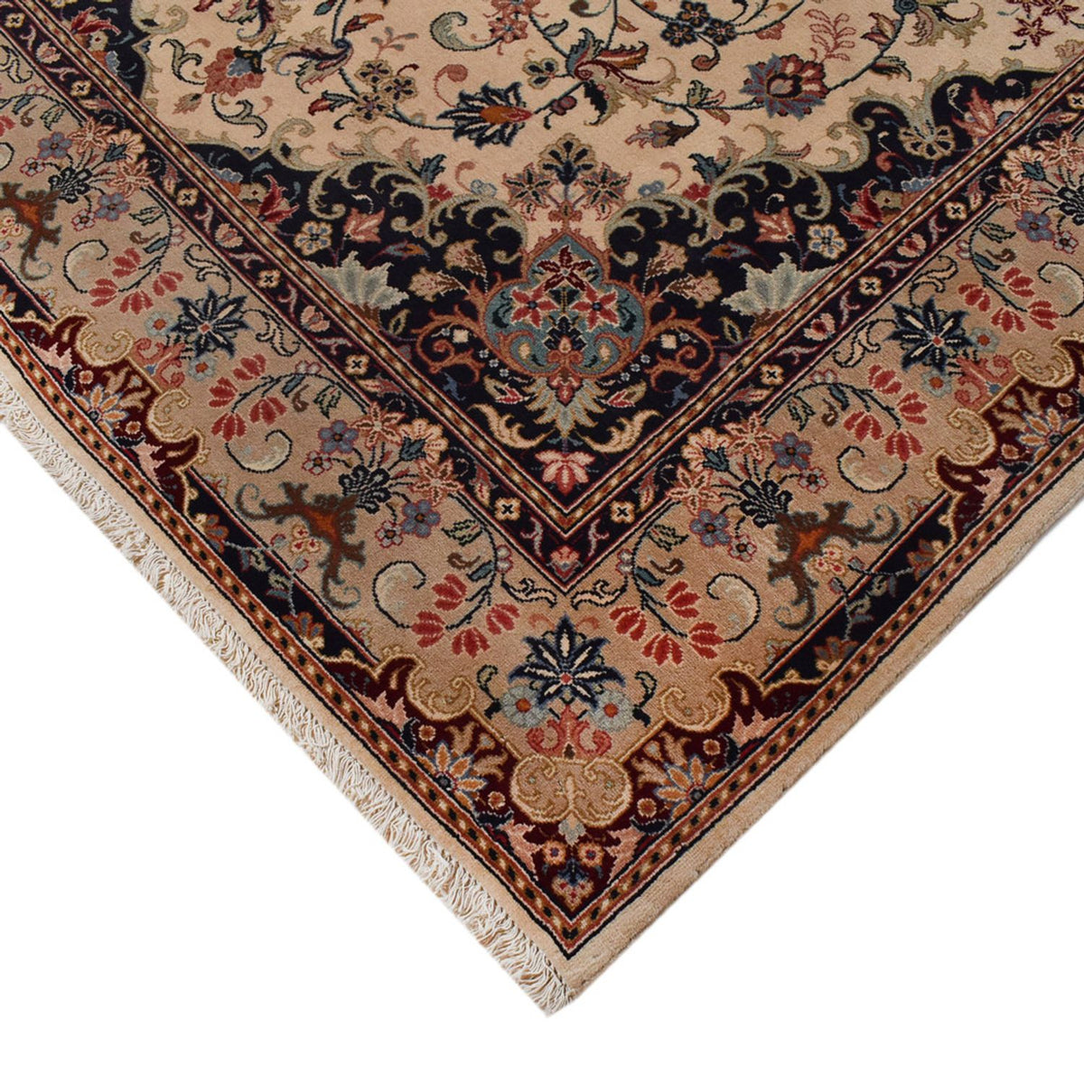 Persiska mattor - Keshan - 302 x 197 cm - beige