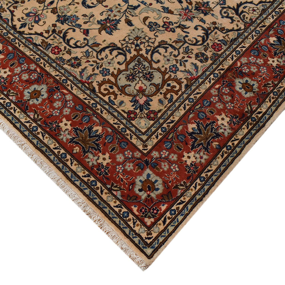 Persiska mattor - Keshan - 296 x 201 cm - beige