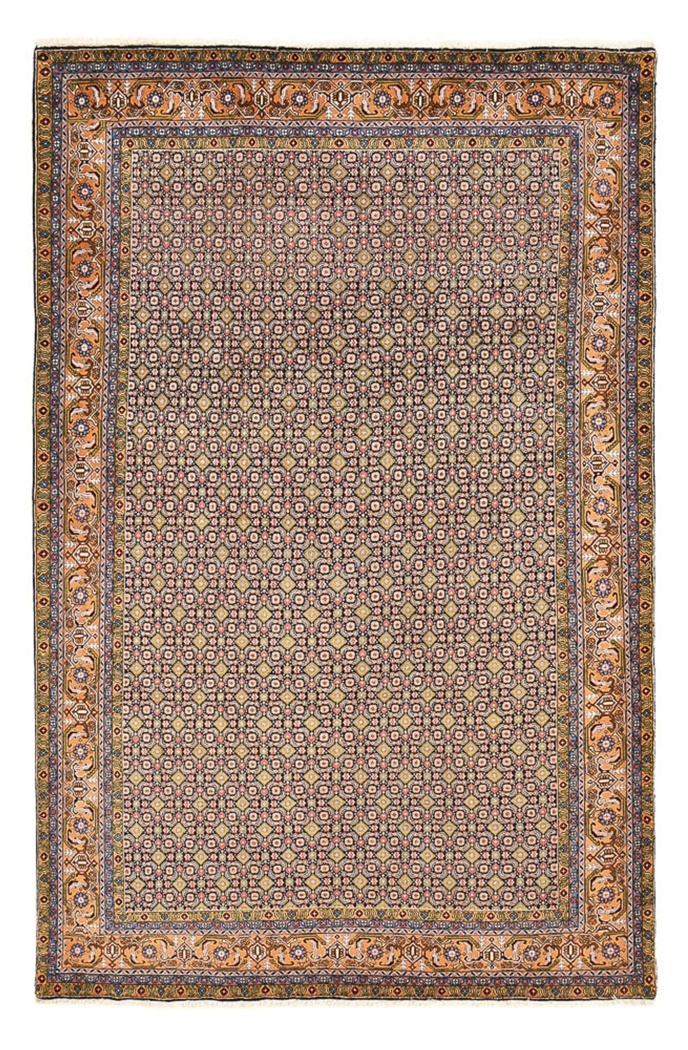 Persisk matta - Nomadic - 295 x 193 cm - mörk beige