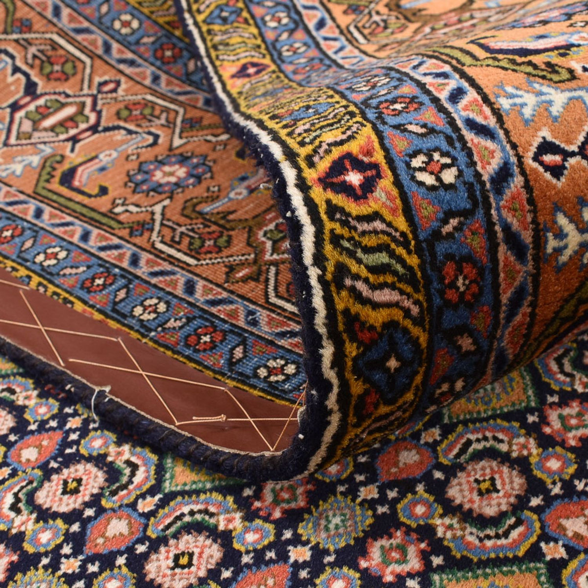 Persisk matta - Nomadic - 295 x 193 cm - mörk beige