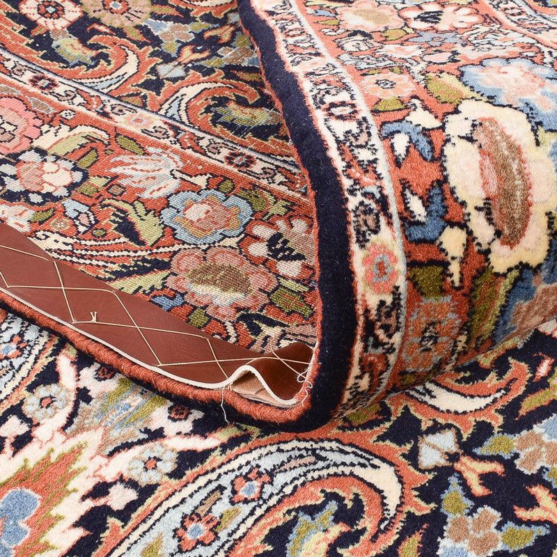 Persisk matta - Bijar - 226 x 169 cm - ljus mocca