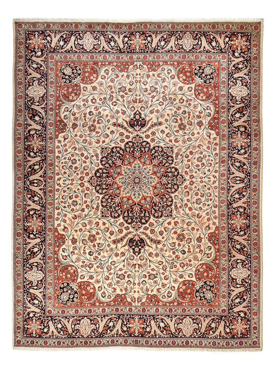 Persiska mattor - Keshan - 403 x 299 cm - beige
