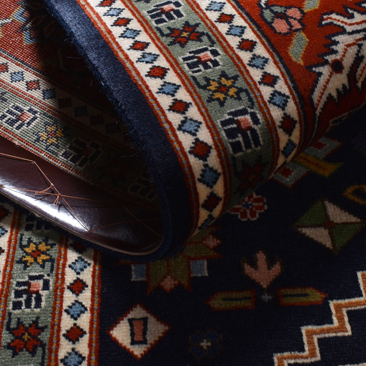 Persisk matta - Nomadic - 290 x 196 cm - röd