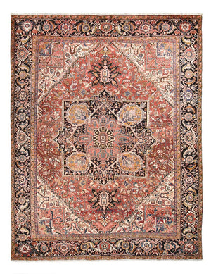 Persisk matta - Nomadic - 382 x 301 cm - ljusröd